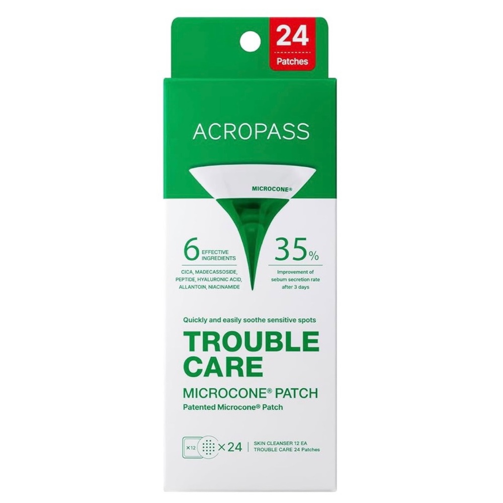Korean Acropas Microcone Acne Hydrocolloid Niacinamide Pimple Patches